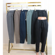 Джинси жіночі на щільному флісі , з кишенями та зав'язками на поясі , р.7-10ХЛ Ластівка