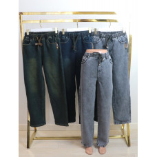 Джинси жіночі вільного крою, на хутр Мега теплі і з кишенями , р. 28-33 Kenalin