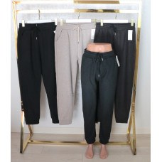 Теплі жіночі штани на короткому хутрі на манжеті р. 2XL-6XL Kimbow