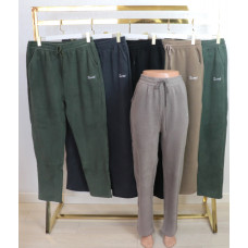 Жіночі штани плюш прямий низ 6ХL-9XL Ластівка