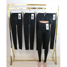 Лосини жіночі безшовні на тонкому флісі Алія