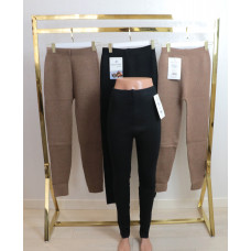 Лосини жіночі (ВЯЗКА + ФЛІС), "Ластівка"