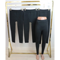 Лосини жіночі безшовні на хутрі сірі 6XL( 54-60) Шугуан