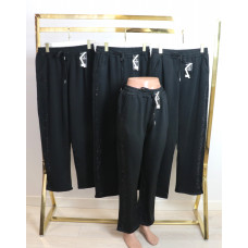 Штани жіночі спорт - шик на хутрі стрази побокам р. "2XL -6XL Kenalin