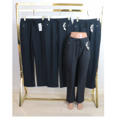 Штани жіночі на щільному флісі , клітинка р. 4XL -8XL Kenalin