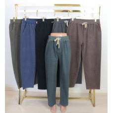 Трендові жіночі джинси р.7-10XL талія на резинці та шнурівці Ластівка