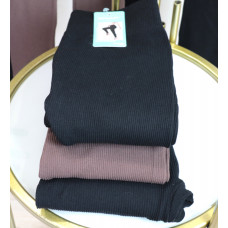 Трендові жіночі лосини в рубчик , зі штрибками на пальчик р. L-4XL Kenalin