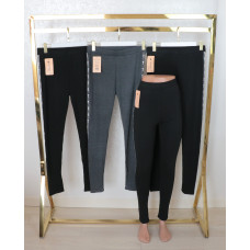 Лосини жіночі трикотажні з лампасом р. 3-5XL Ластівка