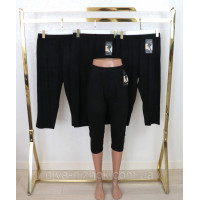 Бриджі жіночі трикотажні  , р. 6XL - 8XL  Золото