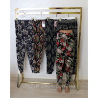 Штани  - султанки жіночі Батал   на манжеті  Алія