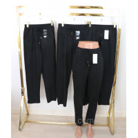 Жіночі легенькі    штани   ,прикрашенні ,блискітками на шнурівці    р.2ХL-6XL   Kenalin