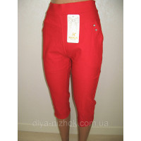 Жіночі літні легінси-капрі різні кольори Батал Kenalin