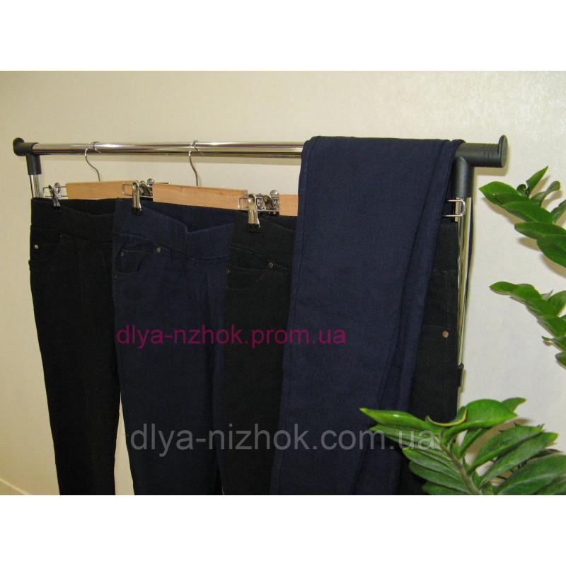Купити Жіночі лосини  , ПівБатал р.3-5XL джинсові, с  кишенями Класика Ластівка оптом