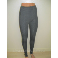 Лосини жіночі трикотажні з красивим лампасом Ластівка