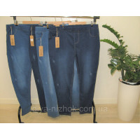 Батальні жіночі джинси Ластівка (р. 8XL — 10XL)