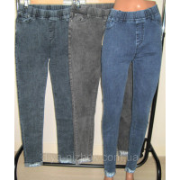 Модние жіночі джинси стрейч Норма від 25 до 28 розміру з заворотом внизу різні кольори Ластівка