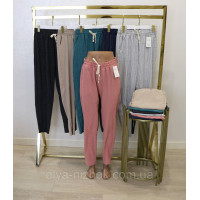 Жіночі   штани в полоску ,  пояс на резинці   р. 2XL-6XL Kenalin