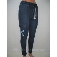 Модні джинси стрейч із кишенями 25-30 KENALIN