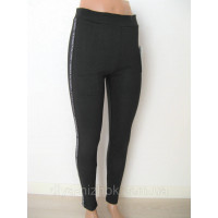 Лосини жіночі трикотажні з красивим лампасом М-2XL Ойман