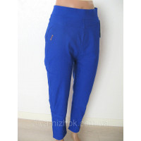 Штани жіночі в гарному синьому кольорі Батал DASIRE