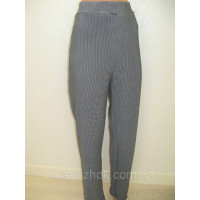 Жіночі лосини-штани в дрібну карту з кишенями Батал 5-9 XL Kenalin