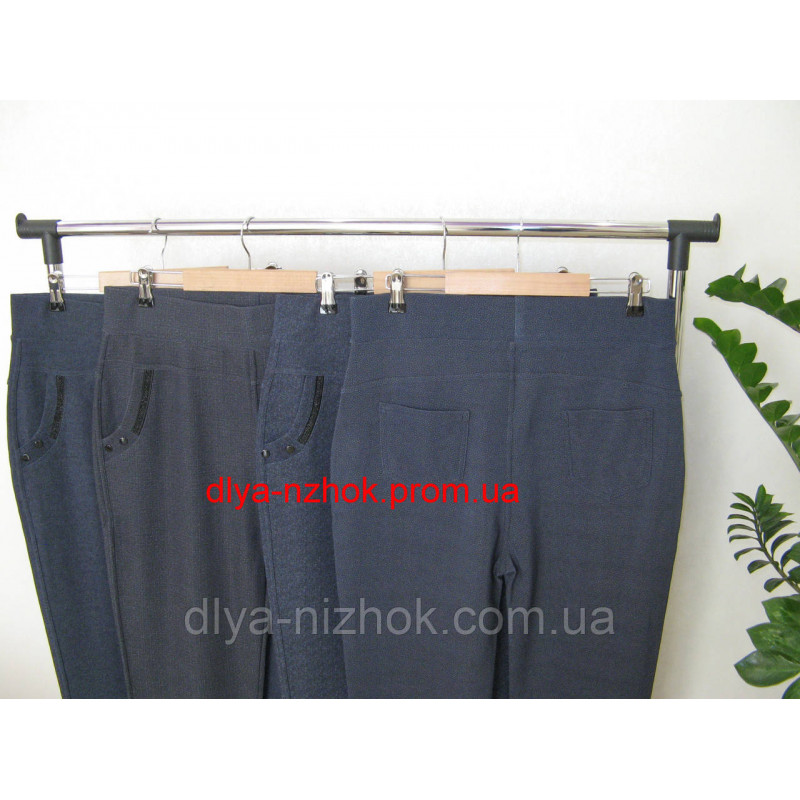 Купити Жіночі штани якісна якість сірі 8XL-10XL Золото оптом