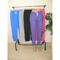 Стильні жіночі штани на шнурівці , низ на манжеті  р. XL-5XL Kayadan