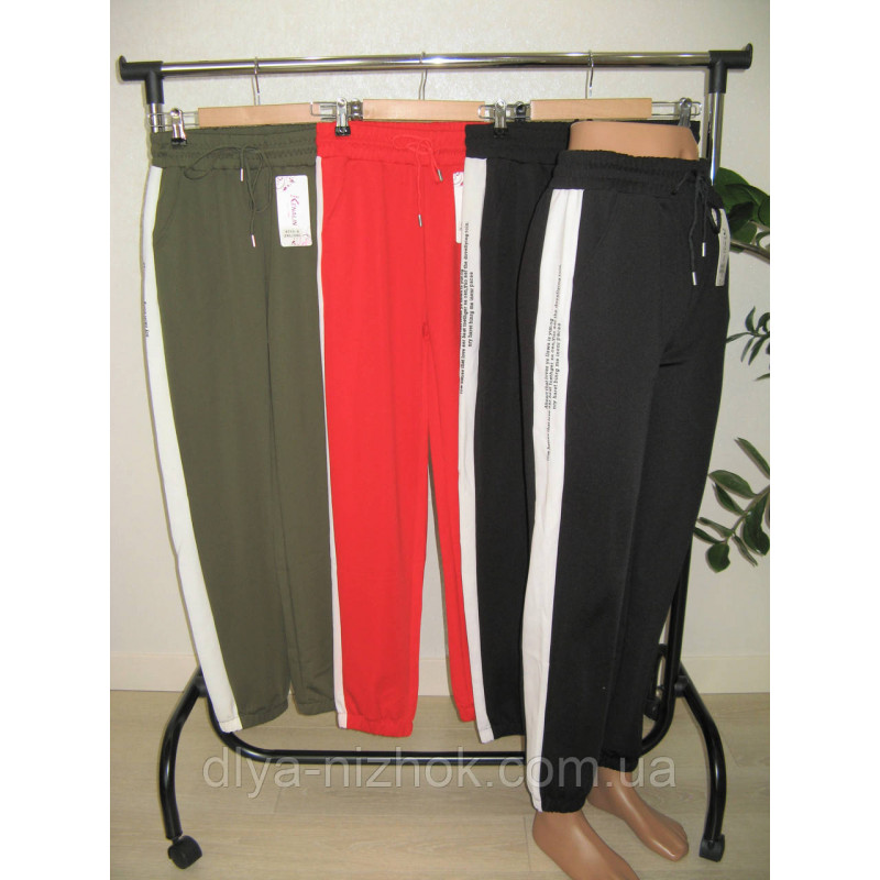 Купити Жіночі спортивні штани , різні колори р. 2-6 XL  Kenalin оптом
