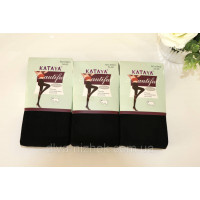 Бавовняні  жіночі колготи на флісі з додованням шерсті  1800D (розмір 54-60) 