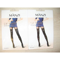 Колготки Manzi 300 Den имитацыя чулка