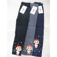 Лосини з трикотажу (6-10 років) Золото