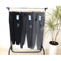 Штани спортивного стилю для хлопчиків на флісі р,134-164 Kenalin