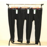 Термобілизна  чоловіча  розмір L - 4XL  двошаровий чорний Інсан