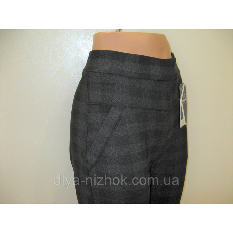 Купити Жіночі штани на флісі картатий р. 2XL-6XL Kenalin оптом