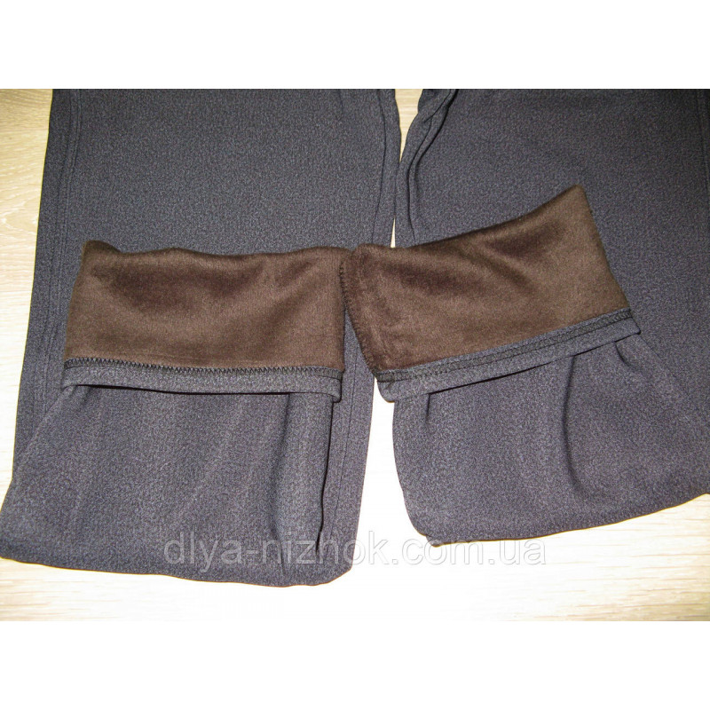 Купити Штани жіночі класична на МЕХУ, 8XL-10XL 