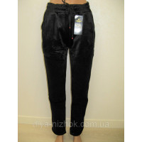 Штани жіночі велюрові на хутрі 2XL — 6XL Класика Kenalin