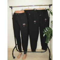 Спортивні жіночі штани на флісі р. XL-5XL Kenalin