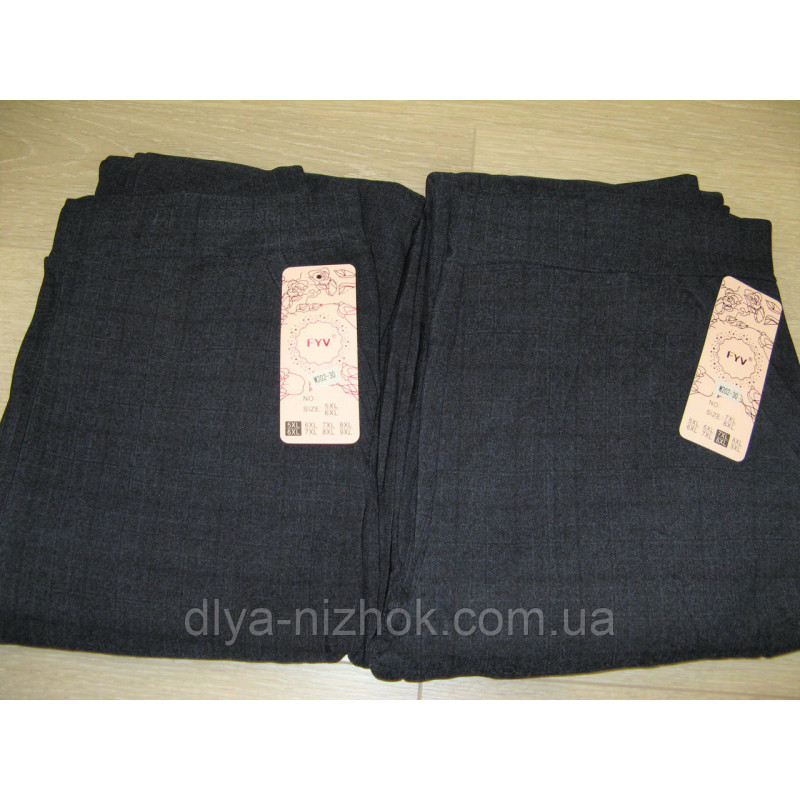 Купити Штани жіночі на хутрі в карту 5-9 XL FYV оптом