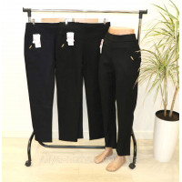 Брюки жіночі на флісі ,  класика   Батал  L - 6XL Dasire ( Польща)