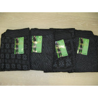 ГАМАШІ жіночі сині 3-6XL (ВЯЗКА + Фліс), SO&LI