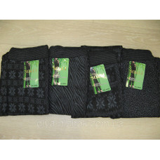 ГАМАШІ жіночі сині 3-6XL (ВЯЗКА + Фліс), SO&LI