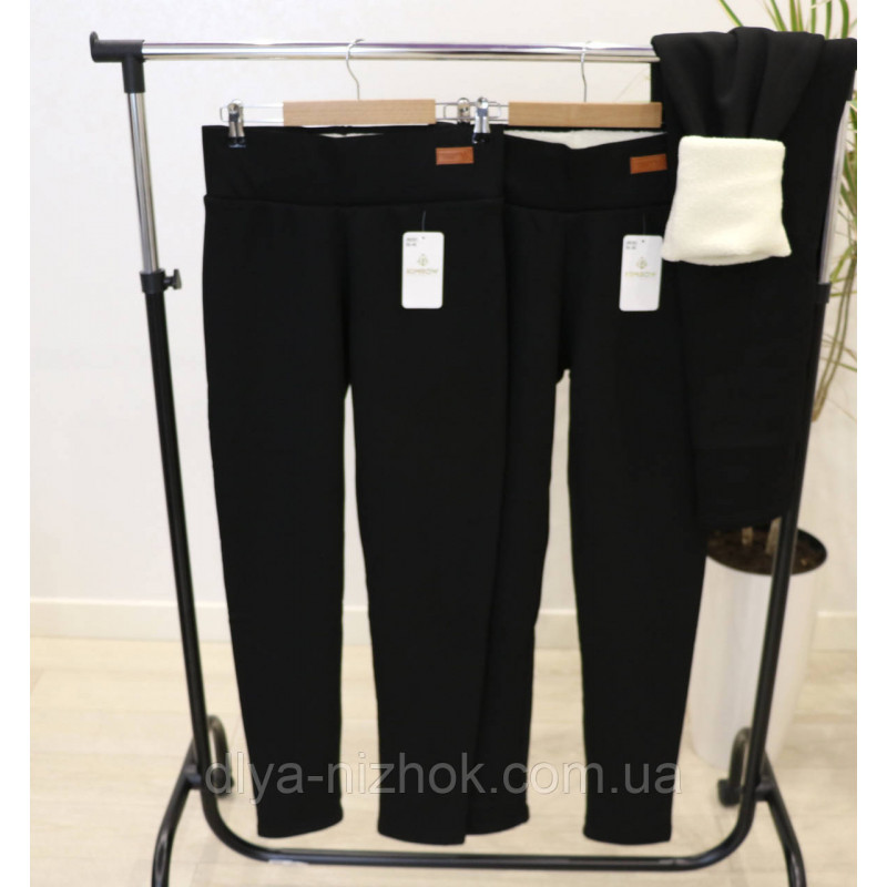 Купити Жіночі лосини   на хутрі,  широкий пояс   р. 3XL-6XL  Kimbow оптом