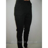 Дуже теплі жіночі лосини джинсі на хутрі Kenalin р. 31-38