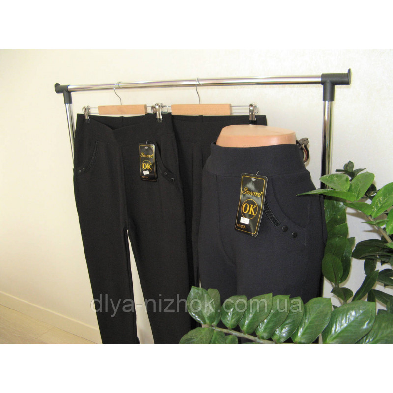 Купити Брюки жіночі  з карманами   на Хутрі , 5XL-7XL 