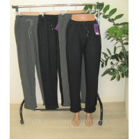 Жіночі штани , спортивного стилю  , на короткому  хутрі  батал  р. 3-7 XL   Kenalin