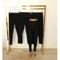 Трендові жіночі лосини, рубчик   на  хутрі  (розмір S-5XL ) Kenalin