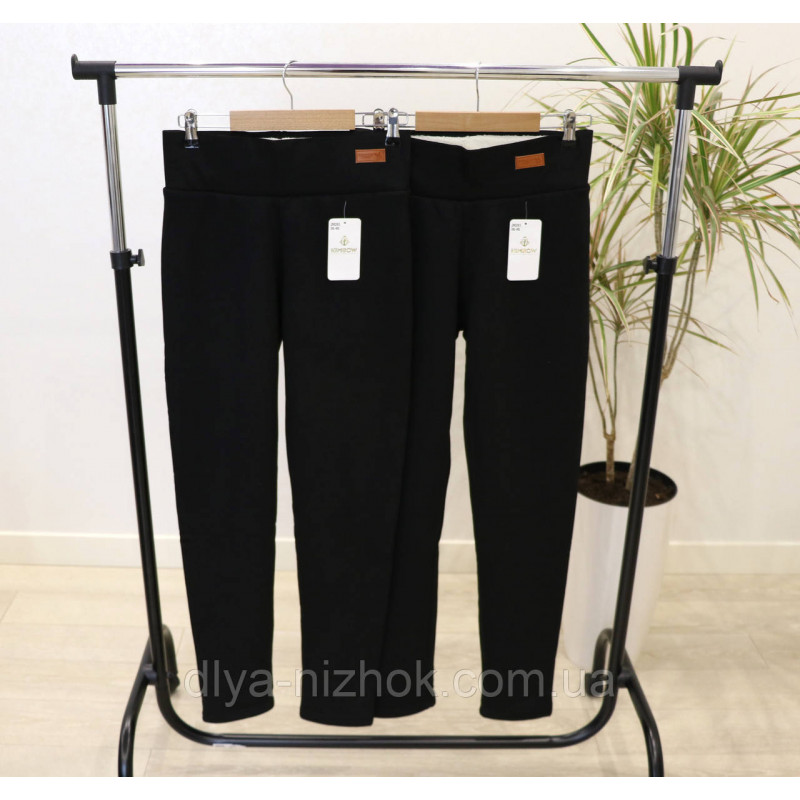 Купити Жіночі лосини   на хутрі,  широкий пояс   р. 3XL-6XL  Kimbow оптом