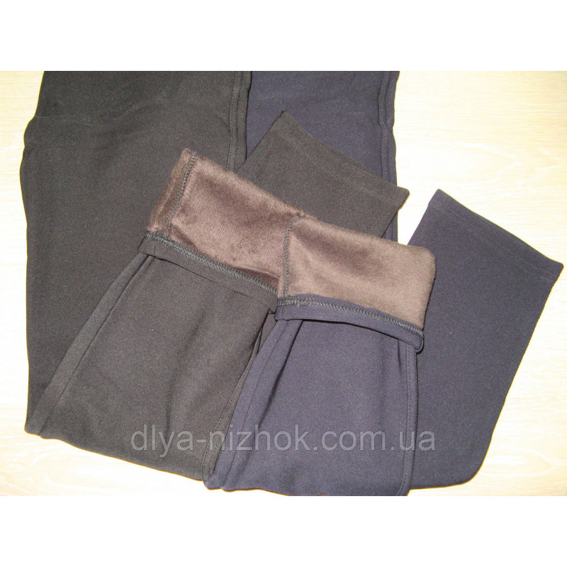 Купити Штани жіночі на хутрі кластика Норма 2XL — 4XL Золото оптом