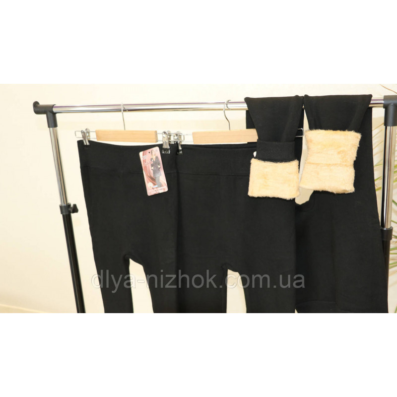Купити Лосини жіночі , термо на хутрі  р.L-6XL(норма)   безшовні    JuJube оптом