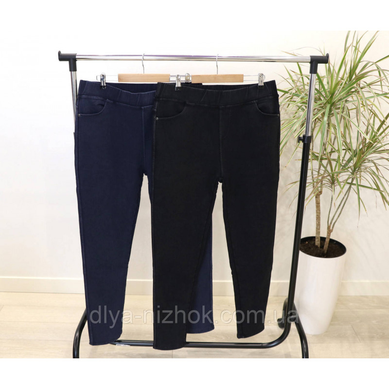 Купити Джегінси  жіночі на  хутрі  , з  кишенями  , р.6XL-8XL Ластівка оптом